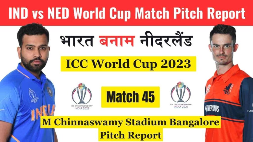 IND vs NED Pitch Report