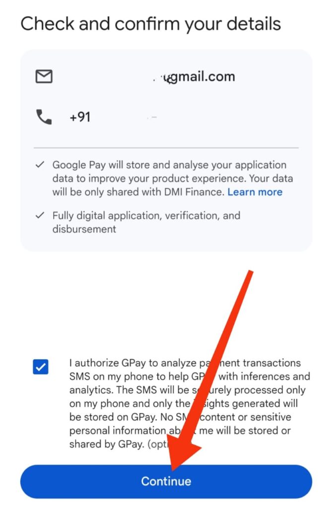 Google Pay Loan Apply 