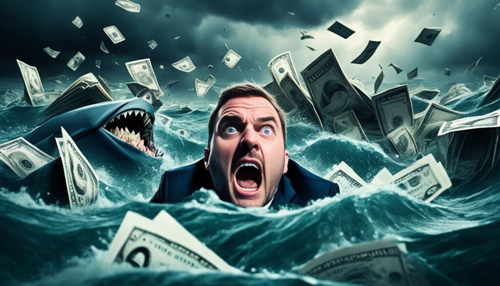 psychological distress caused by loan sharks